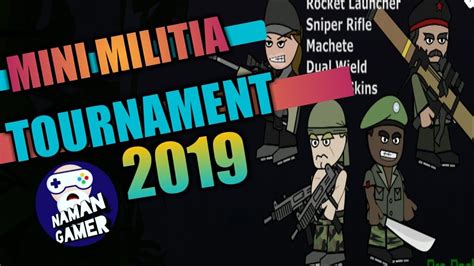 mini militia tournaments
